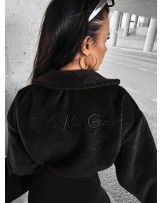 Kurtka STAR z futerkiem ▪️CZARNA