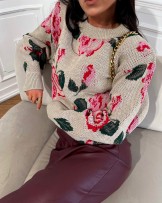 BEŻOWY SWETER ▪️jesień