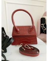 SKÓRZANA TOREBKA JACQUEMUSS BORDO 