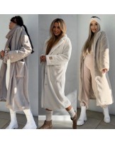 PŁASZCZ LONG BEAR CAPPUCINO   ▪️