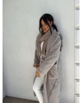 PŁASZCZ LONG BEAR CAPPUCINO   ▪️