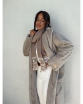 PŁASZCZ LONG BEAR CAPPUCINO   ▪️