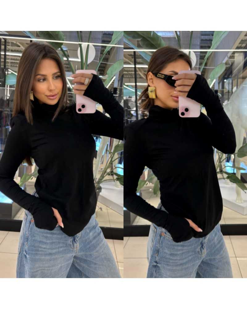 STYLOWY GOLF CZARNY  ▪️