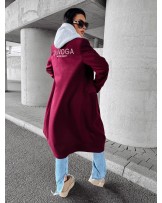 Płaszcz PRIMO ▪️BORDO