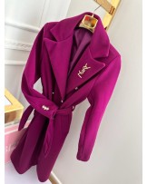 PŁASZCZYK BORDOWO WRZOSOWY ▪️