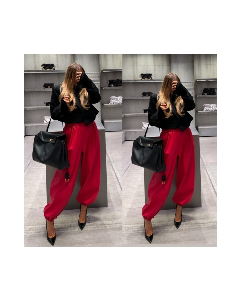 STYLOWE SPODNIE CZEKOLADOWE ▪️eko skóra