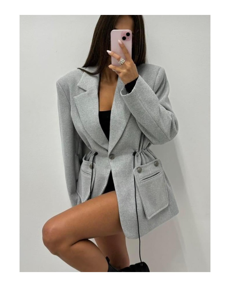 MARYNARKO PŁASZCZ ▪️premium SZARY