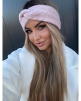 OPASKA z wełna ▪️PUDROWY RÓŻ