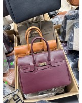 TOREBKA BORDO ▪️kuferek SKÓRA PREMIUM BAG