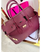 TOREBKA BORDO ▪️kuferek SKÓRA PREMIUM BAG