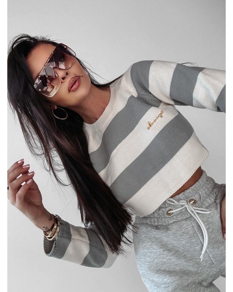 SWETER JUDE ▪️SZARY