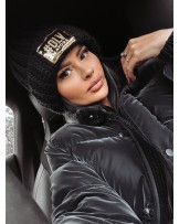 CZAPKA Z WEŁNA ▪️czarna