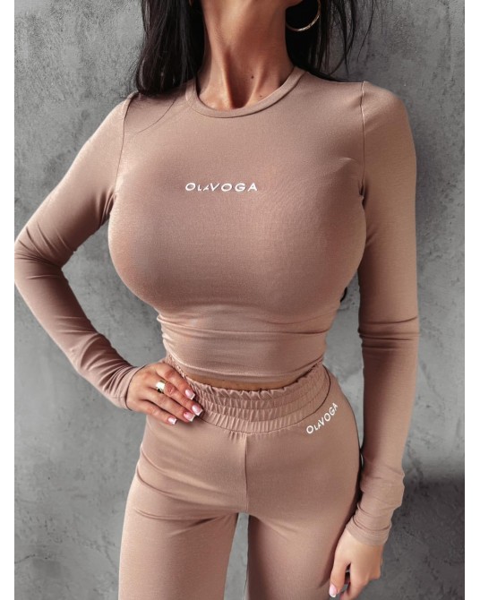 KOMPLET JUICY ▪️beżowy lejący