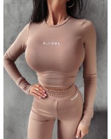 KOMPLET JUICY ▪️beżowy lejący