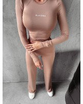 KOMPLET JUICY ▪️beżowy lejący