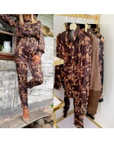 KOMPLET SET DUBRAJ BRĄZ 