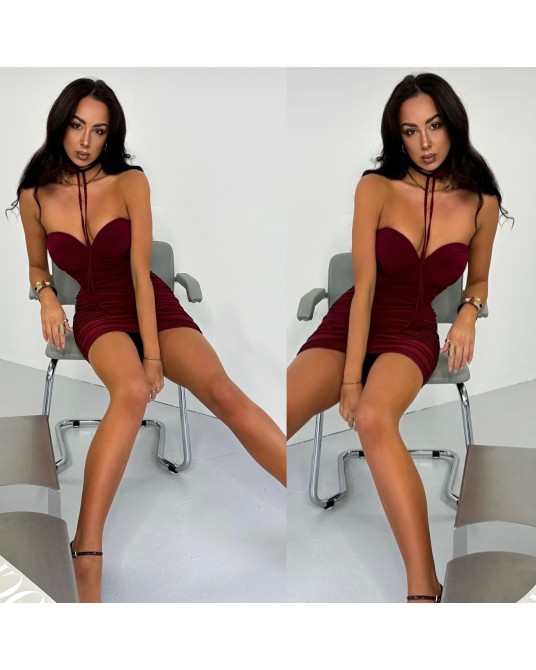 GORESTOWA SUKIENKA CHIC ▪️z chokerem