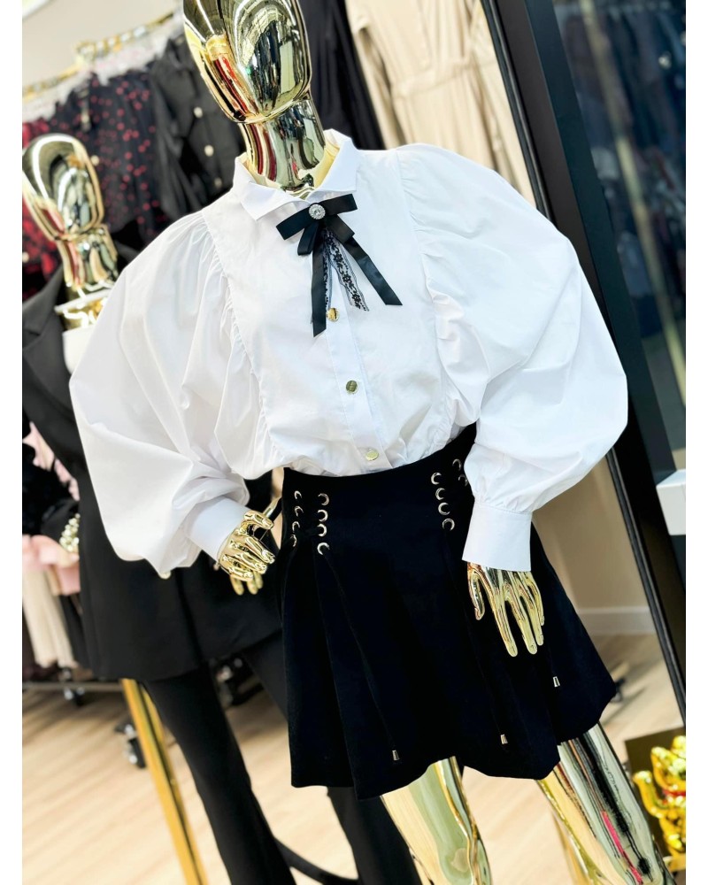 Plisowane spodnko spódniczki ▪️CZARNE