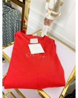 BLUZKA MOM OLV CZERWONA 