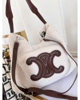 Torebka z saszetka styl CELIN BRĄZ