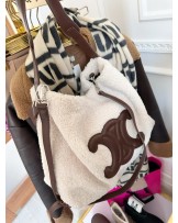 Torebka z saszetka styl CELIN BRĄZ