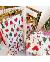 ŚWIĄTECZNA PIŻAMKA ▪️ECRU