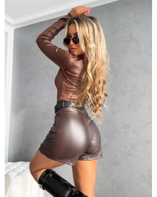 BLUZKA SHY ▪️czekoladowa