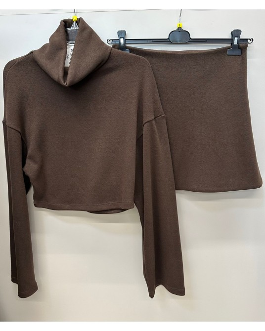 DZIANINOWY KOMPLET czekoladowy  ▪️Christmas Collection