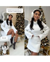 DZIANINOWY KOMPLET czekoladowy  ▪️Christmas Collection