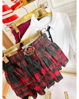 SPÓDNICZKA SPODENKI Z PASKIEM ▪️kratka