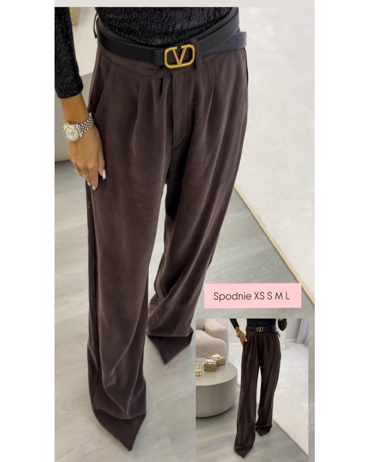 SPODNIE SIMPLE CZEKOLADOWE ▪️