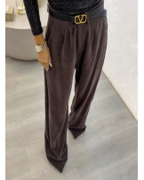 SPODNIE SIMPLE CZEKOLADOWE ▪️