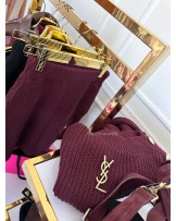 DZIANINOWY KOMPLET BORDO ▪️premium LIMITED