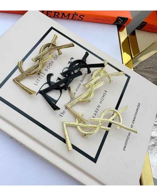 BROSZKA YSL  miedziana