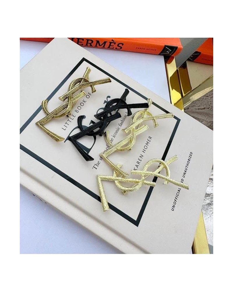 BROSZKA YSL  miedziana