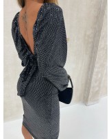 POŁYSKUJĄCY KOMPLET BLINK ▪️z spódnica