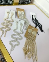 DŁUGIE KOLCZYKI Gold 