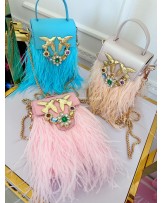 TOREBKA PINKO KAMIENIE PIÓRKA  ▪️LIMITED ZŁOTY RÓŻ 