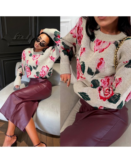 BEŻOWY SWETER ▪️jesień