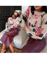 BEŻOWY SWETER ▪️jesień