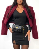 BARANEK KURTKA BORDO ▪️ FASHION