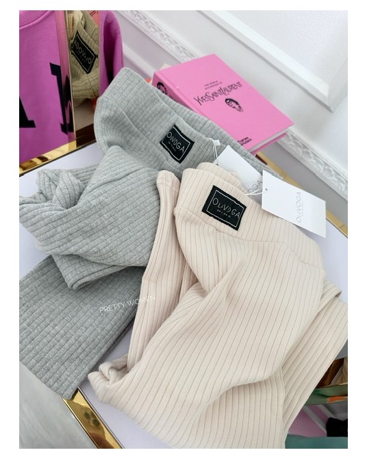 MODELUJĄCE LEGGINSY HARMONIC▪️BEZOWE