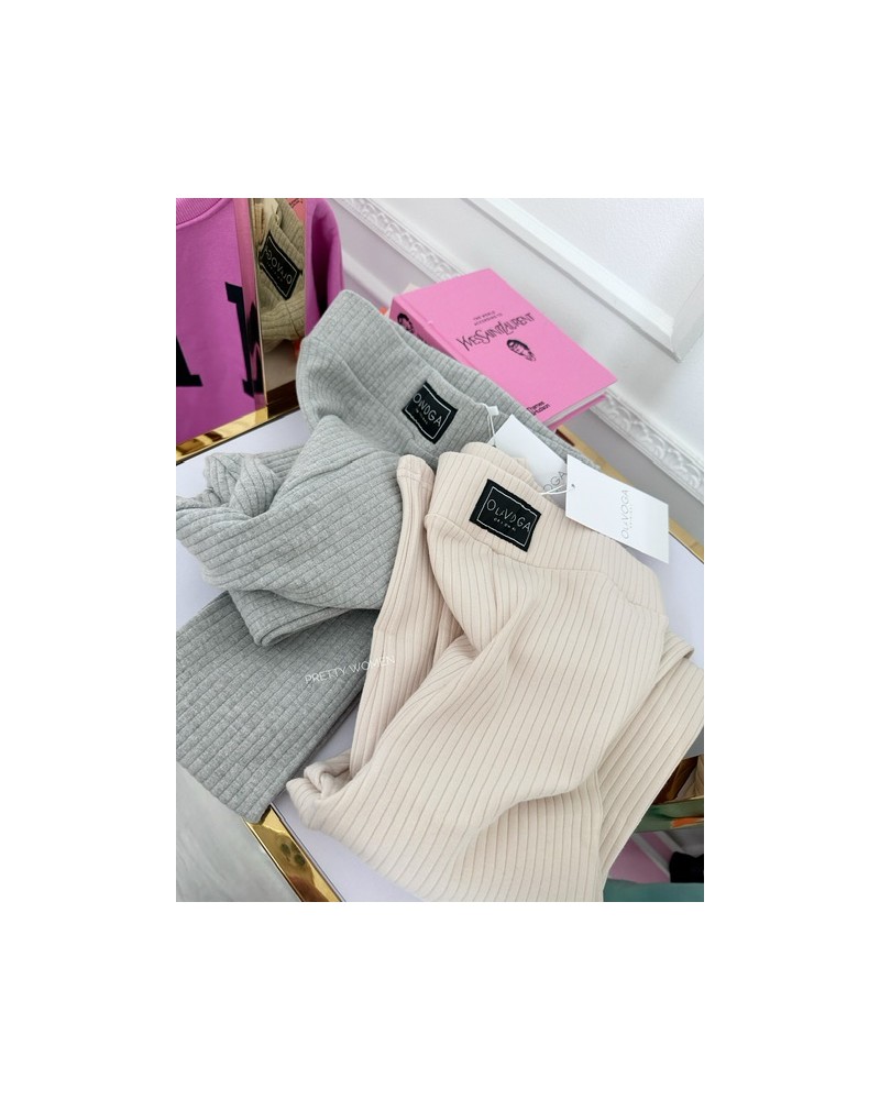 MODELUJĄCE LEGGINSY HARMONIC▪️BEZOWE