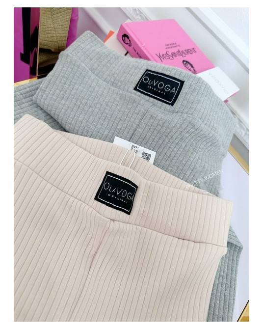 MODELUJĄCE LEGGINSY HARMONIC▪️BEZOWE