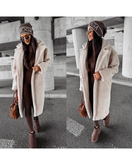 Płaszcz TEDDY ▪️beżowy