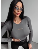 BLUZKA GRAFITOWA  ▪️BASIC