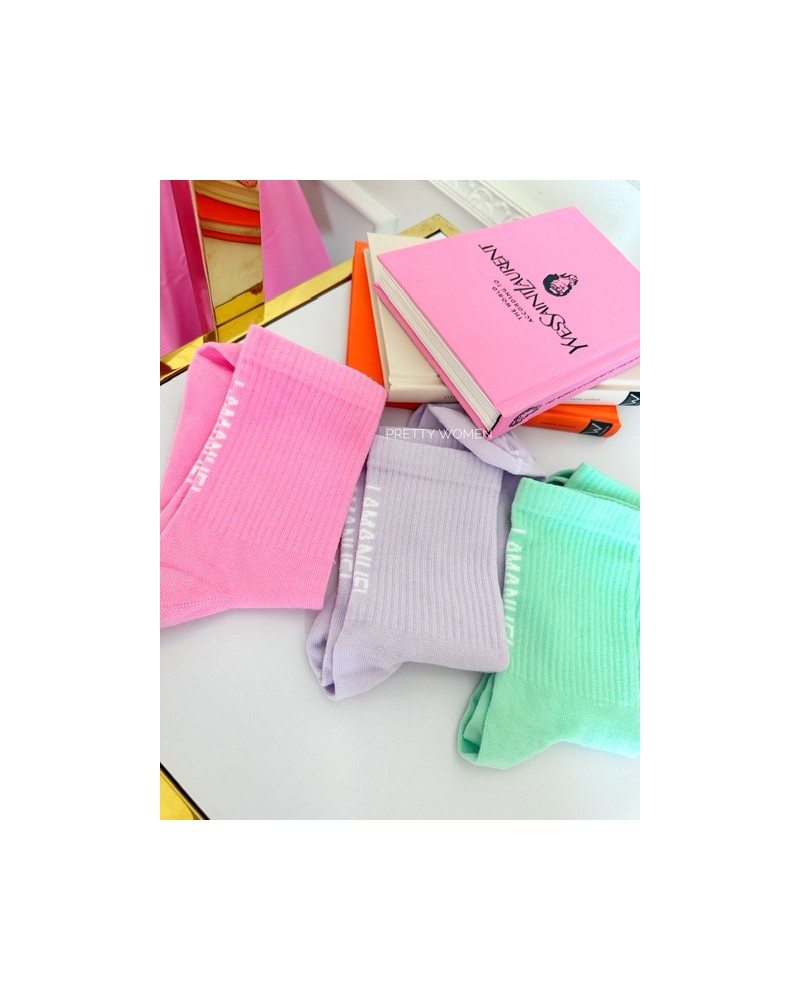 SKARPETKI L.M ▪️LILA