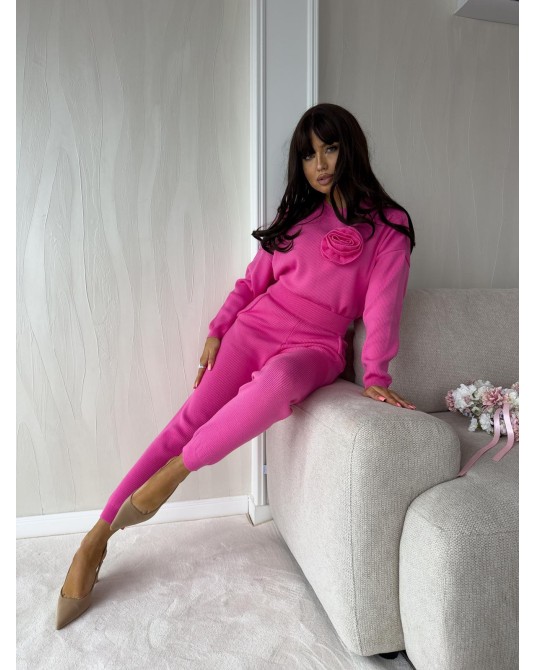 KASZMIROWY KOMPLET ▪️z róża RÓŻ