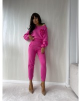 KASZMIROWY KOMPLET ▪️z róża RÓŻ