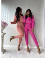 KASZMIROWY KOMPLET ▪️z róża RÓŻ